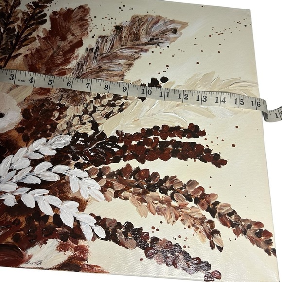 Original Artwork Acrylics on Canvas Impressionism 16" x 16" - Picture 14 of 14